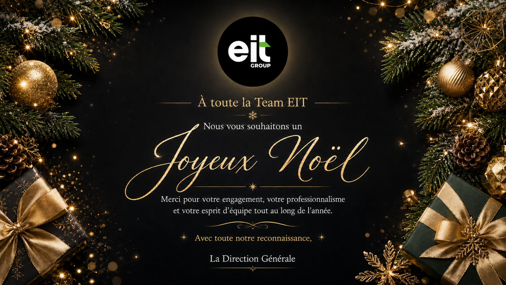 Joyeux Noël EIT Group